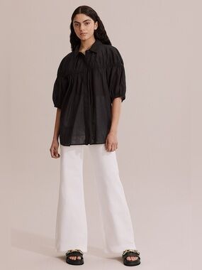 Country Road Gathered Detail Shirt